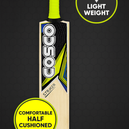 cosco Stricker Size-5 Wood Popular Willow Cricket Bat, Size 5