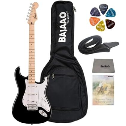 Fender Squier Sonic Telecaster Poplar Electric Guitar With Gig-Bag, Polishing Cloth, Strap, Picks & E-Book
